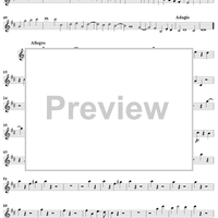 Concerto Grosso No. 1 in D Major, Op. 6, No. 1 - Violin 1