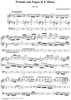 Prelude and Fugue in E Minor ("Wedge"), BWV548