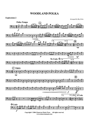 Woodland Polka - Euphonium 2 BC/TC