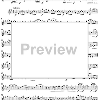 String Trio in G major op. 1, no. 6 - Violin 1