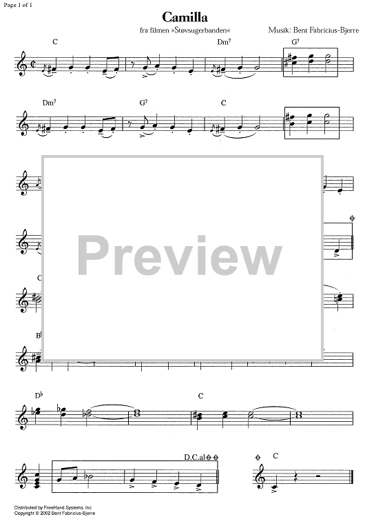 Camilla - C Instruments