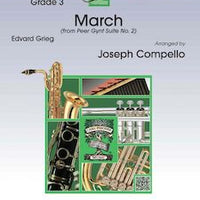 March (from Peer Gynt Suite No. 2) - Clarinet 2 in Bb