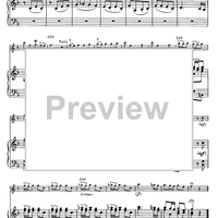 Concerto in F Major for Flute, Strings and Cembalo - Piano Score