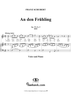 An den Frühling I,Op. 172, No. 5, D283
