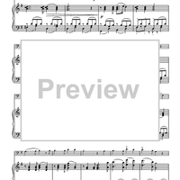 Three Songs - Piano Score