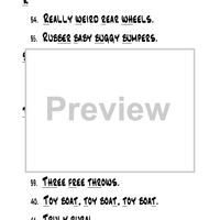 Singing Tongue Twisters: Worksheets / About the Author