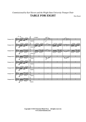 Table for Eight - Score