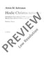 Hodie Christus Natus Est - Choral Score