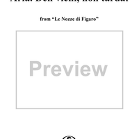 Deh vieni, non tardar - From "Le Nozze di Figaro"