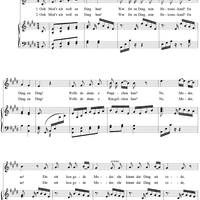 Der Tochter Wunsch - No. 20 from "28 Deutsche Volkslieder" WoO 32