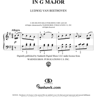 "Ecossaise for Military Music" in G Major, WoO23