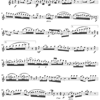 Three Divertimenti, Op. 2 - Violin