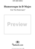 Humoresque No. 1 in D major - from "Four Humoresques" Op. 6