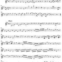 Sonata No. 5 in G Major - Violin