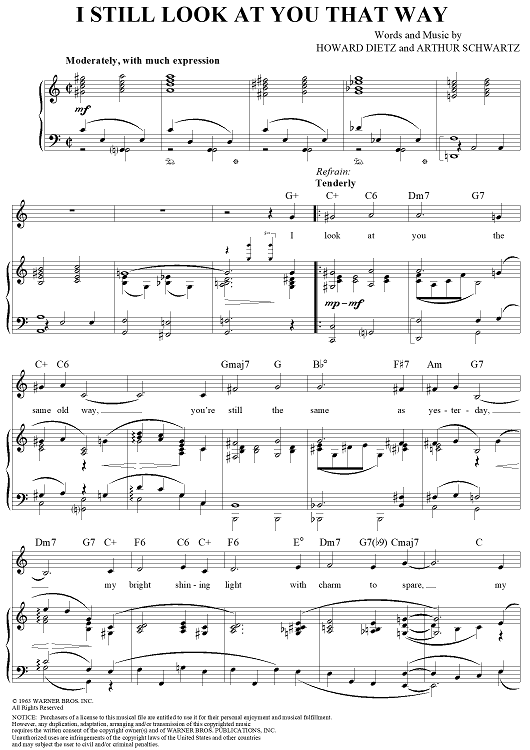 I Still Look at You That Way