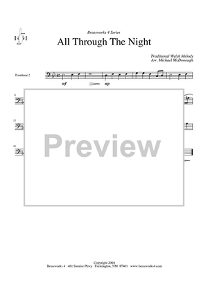 All Through The Night - Trombone 2