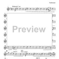 The First Noel - Part 1 Flute, Oboe or Violin