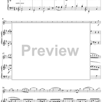 Violin Sonata No. 21 in E Minor, K300c (K304) - Piano Score