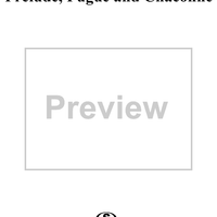 Prelude, Fugue and Chaconne, B137