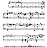 The evening bell - Piano