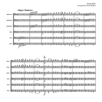 March from "Second Suite in F for Military Band" - Score
