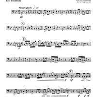 Suite from ''The Nutcracker''. Ouverture Miniature - Bass Trombone