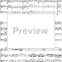 Flute Quartet No. 1, Movement 1 - Score