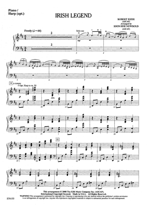 Irish Legend - piano / Harp (opt.)