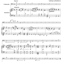 Twelve Variations on  "See the conqu'ring hero comes" in G major  WoO. 45 - Piano Score