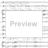 Idomeneo, rè di Creta, Act 3, No. 27 "No, la morte, la morte io non pavento" - Full Score