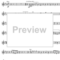 King George 1st Homage March - B-flat Trumpet 2