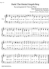Hark, The Herald Angels Sing - Score