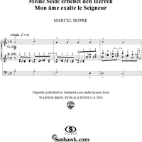 My Soul Doth Magnify the Lord, from "Seventy-Nine Chorales", Op. 28, No. 55