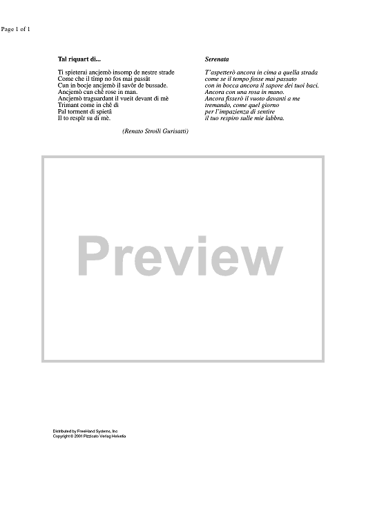 Tal riquart di... - Lyrics