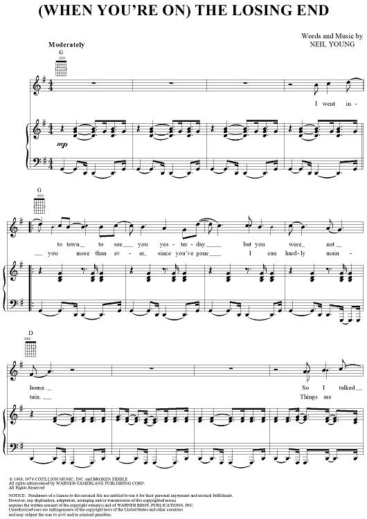 (When You're On) The Losing End