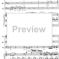 Sanctus Eb Major - Full Score