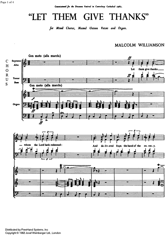 Let Them Give Thanks