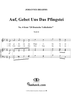 Auf, gebet uns das Pfingstei - No. 4 from "28 Deutsche Volkslieder" WoO 32