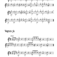 Vês doi voi and Vegnin jù