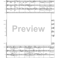 Quintet No. 3, Op. 7 - Score