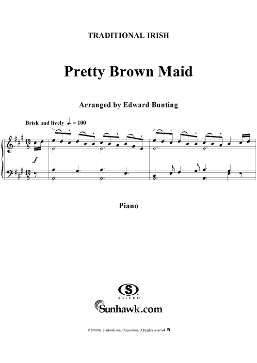 Pretty Brown Maid