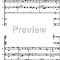 String Quintet G Major Op.33 - Score