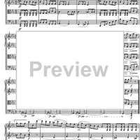 String Quartet g minor Op.13 - Score