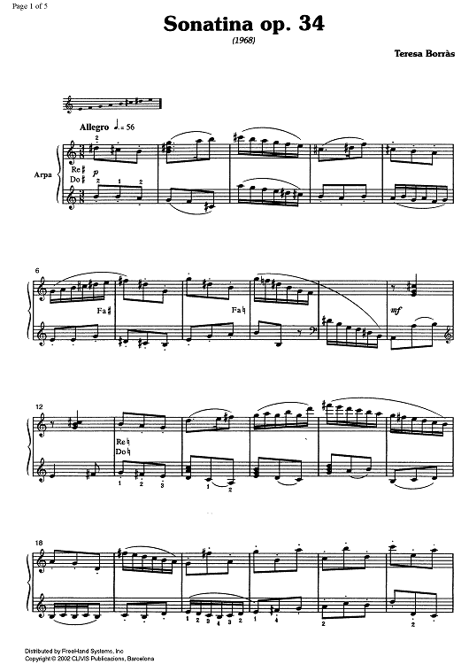 Sonatina Op.34