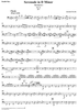 Serenade in D Minor, Op. 44, Movement 4 - Double Bass