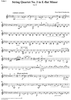 Quartet No. 3 in E-flat minor (es-moll) - Violin 2