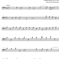 Sonata G Major - Cello