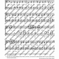 Three folksong settings - Choral Score