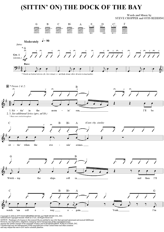 (Sittin' On) The Dock of the Bay