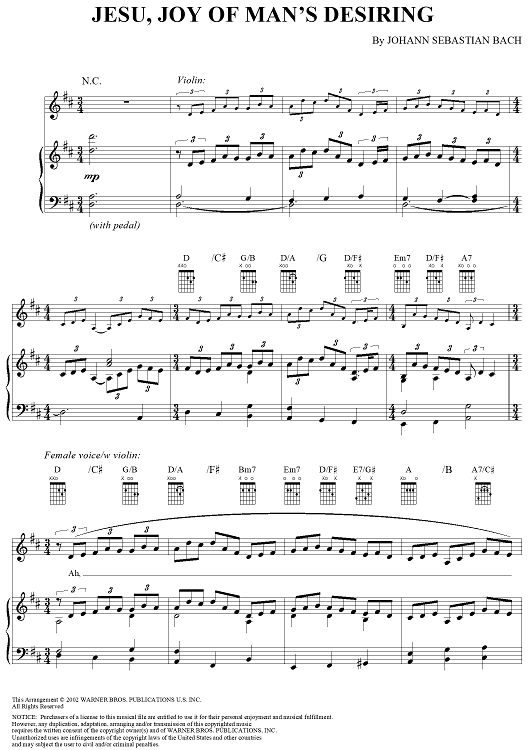 Jesu, Joy of Man's Desiring